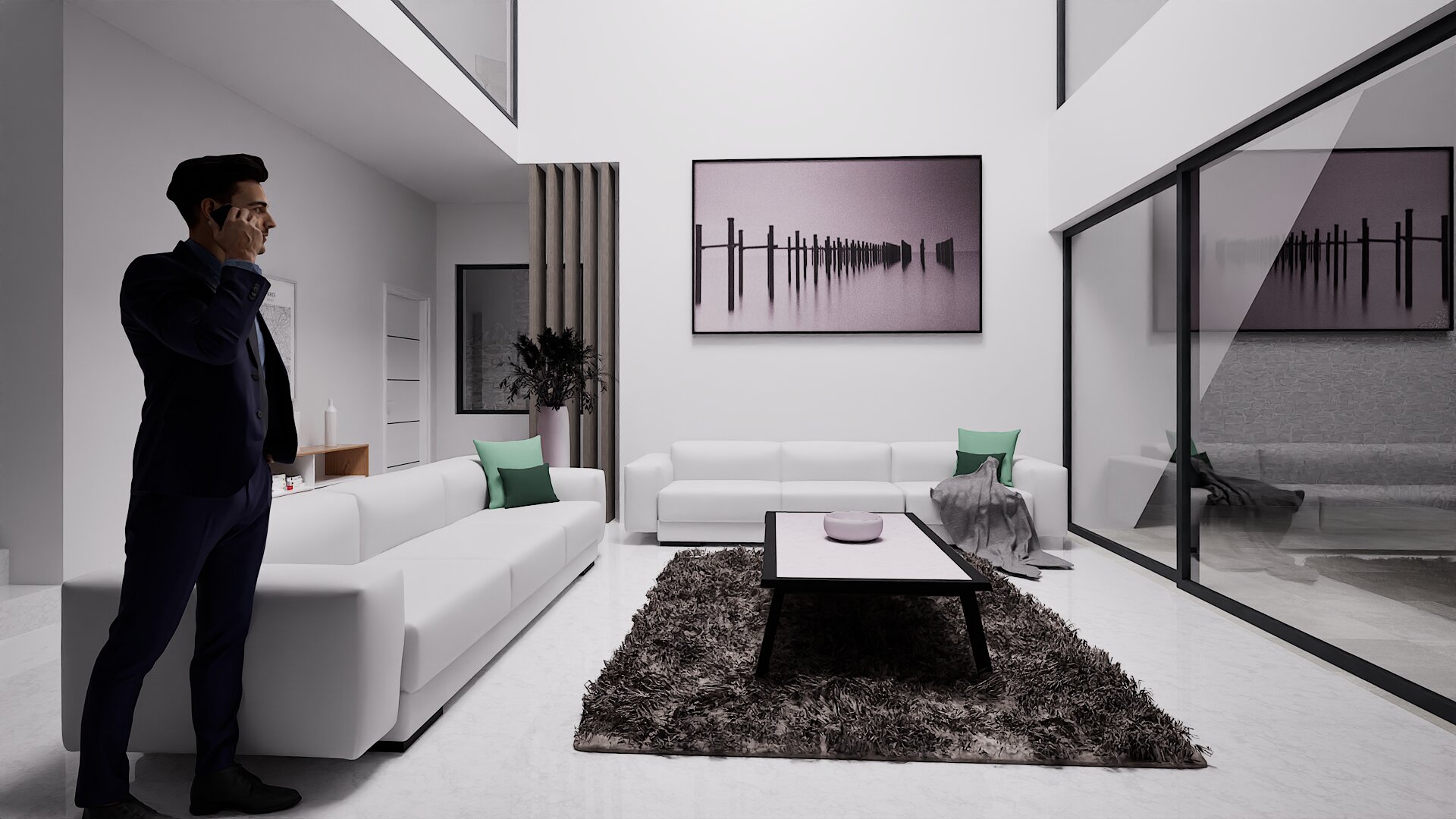 Render Chalet de Lujo 4